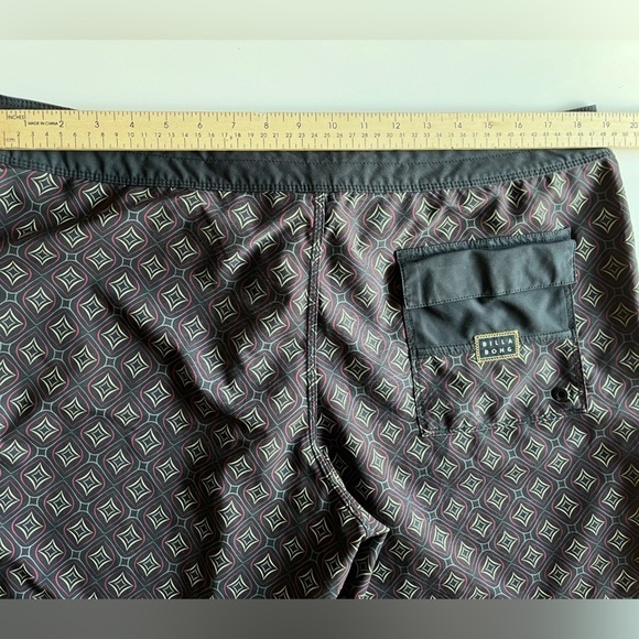 Men's Billabong Board Shorts Multicolor Diamond 38 Surf Beach Vibrant Sunday - Picture 12 of 13